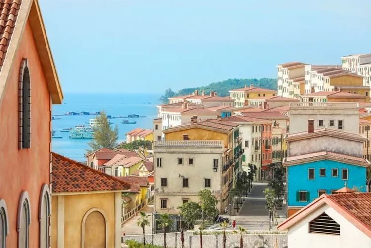 地中海小鎮、親吻之橋