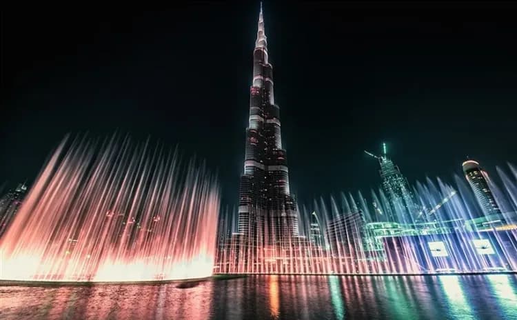 杜拜音樂噴泉,杜拜旅遊