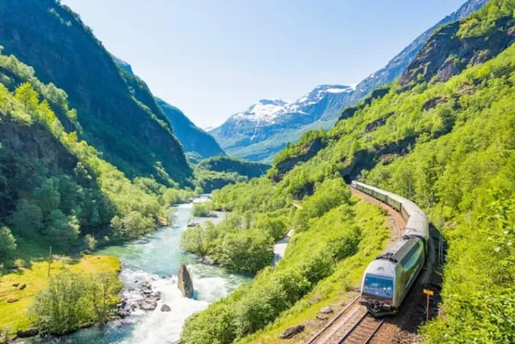 Flåm Railway-挪威縮影高山火車(佛萊姆++麥道爾++佛萊姆)