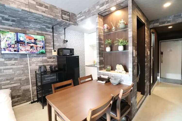 心齋橋旅居｜長堀橋站步行5分＊難波、道頓堀步行即達＊提供Wi-Fi＊設備齊全＊設計感客房-7