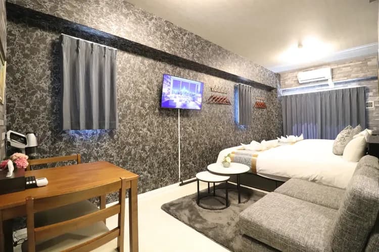 心齋橋旅居｜長堀橋站步行5分＊難波、道頓堀步行即達＊提供Wi-Fi＊設備齊全＊設計感客房-5