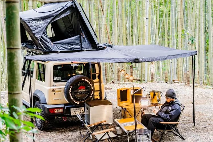 【日本· 東京露營車體驗】三天二夜｜車頂帳篷、含露營裝備（需國際駕照）-10