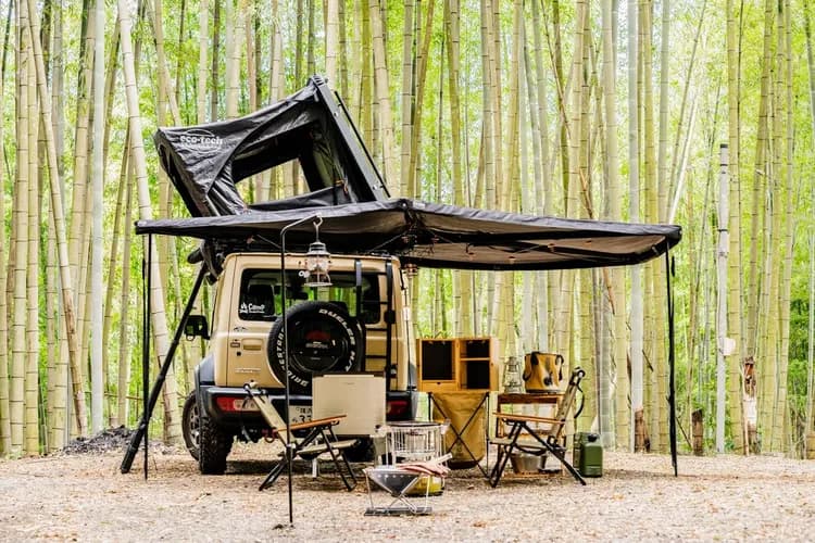 【日本· 東京露營車體驗】三天二夜｜車頂帳篷、含露營裝備（需國際駕照）-11