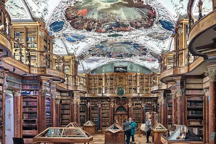 世界文化遺產-聖加侖修道院圖書館