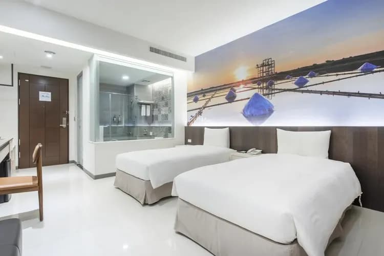 精緻雙人房(兩小床)