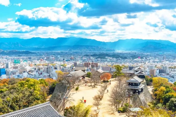 松山城(來回纜車+上天守閣)