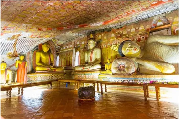 丹布勒石窟 Dambulla Rock Temple-丹布拉洞窟