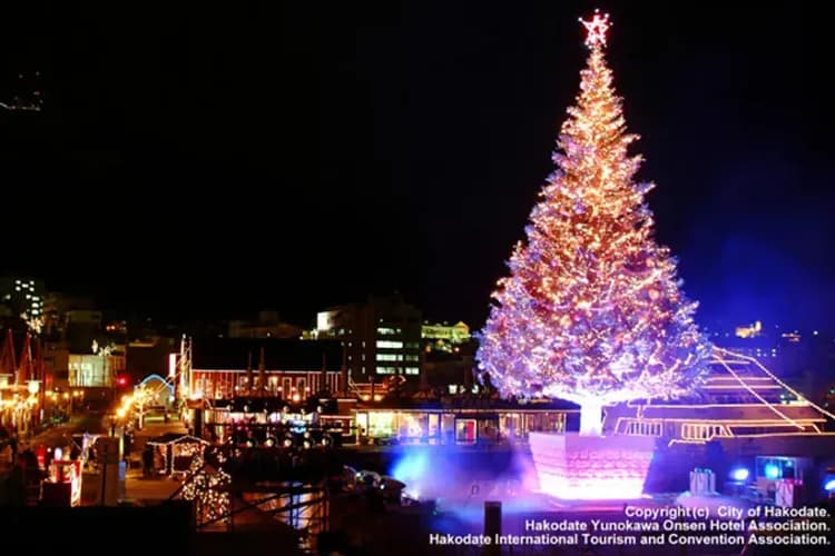 函館夢幻彩燈節(2025/12/01～2026/02/28)