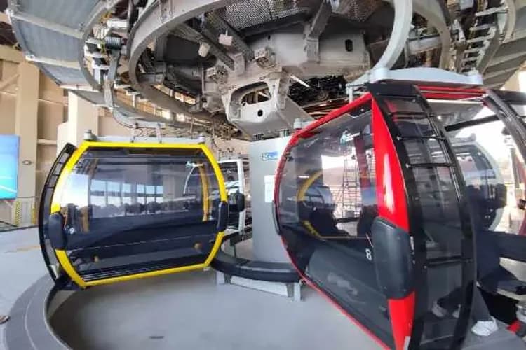 臨津閣和平纜車(首條跨越DMZ之纜車)