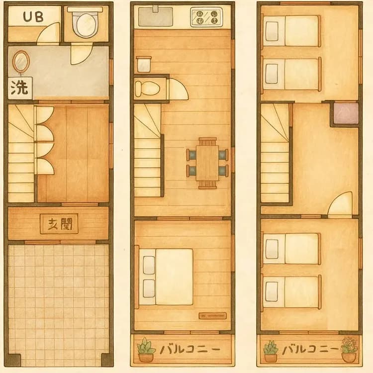 勝清居｜包棟附設停車庫/全新裝修3LDK /新深江站步行2分/一線直達難波&日本橋-2