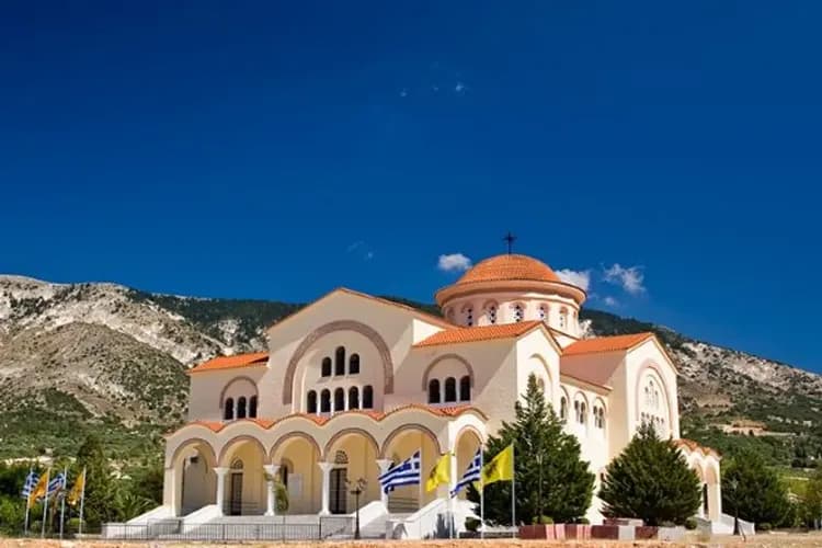 彩虹島-阿吉奧斯·格拉西莫斯修道院-凱法利尼亞島(彩虹島)