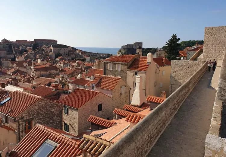 克羅埃西亞景點杜布羅尼克古城牆
