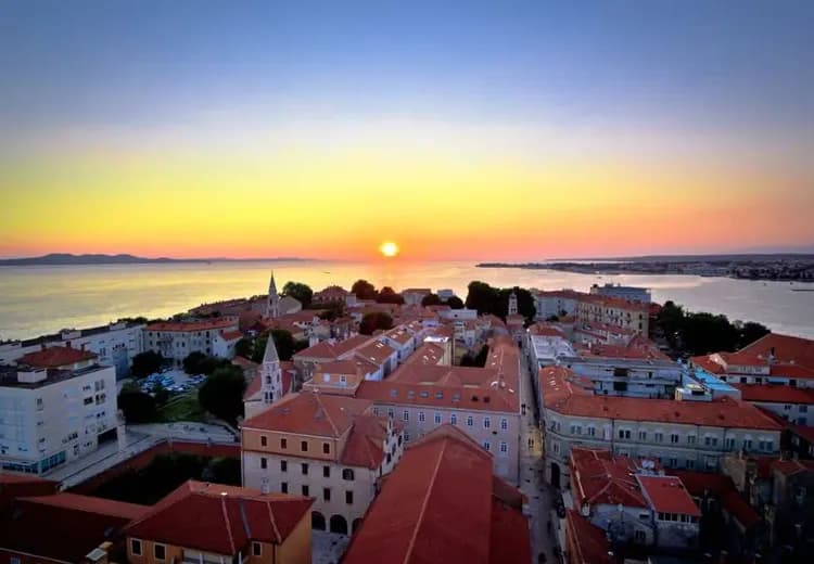 克羅埃西亞景點札達爾最美夕陽