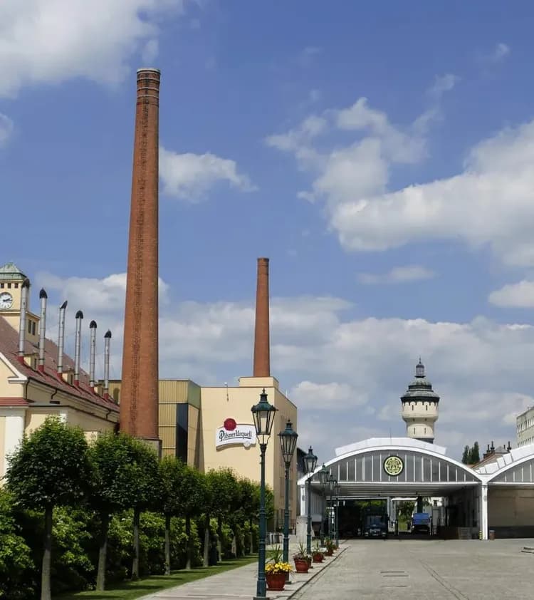 捷克景點皮爾森啤酒廠入口