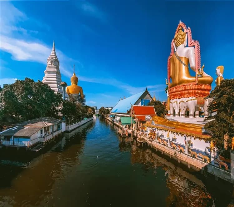 泰國旅遊│大城獅子動物園,王朝古都巡禮,嘟嘟車遊大城,Emsphere百貨,河畔米推料理,夜訪中國城,無購物五日