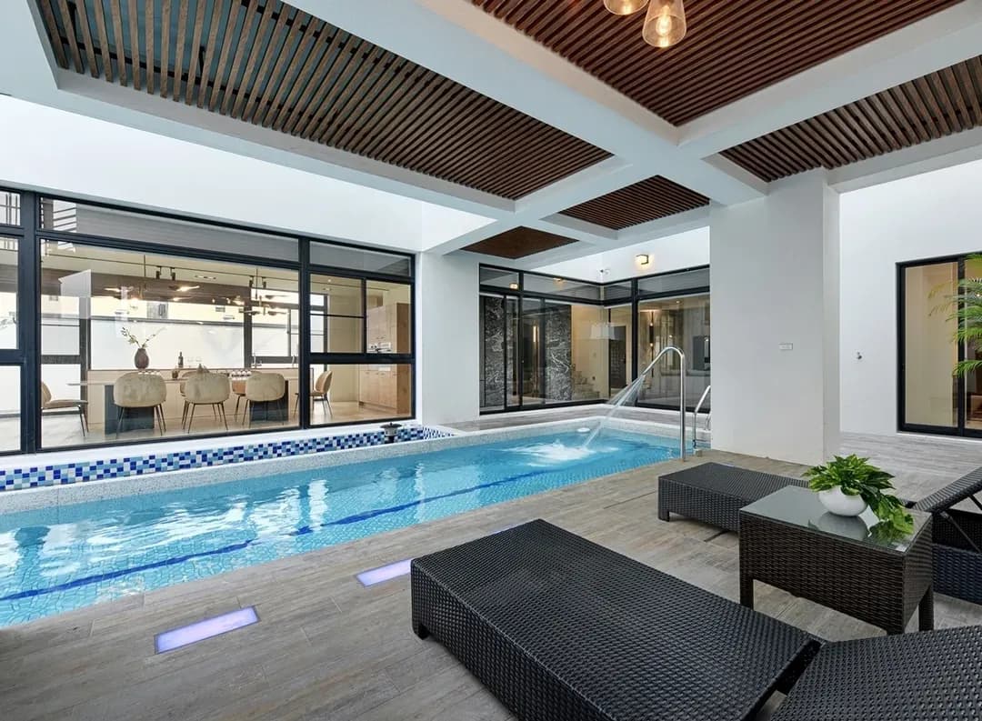 台南市-Zhanzhanliyan luxury villa with swimming pool