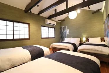 天下茶屋旅居｜獨棟民宿・3間臥室・現代風格療癒空間・直達關西機場-3