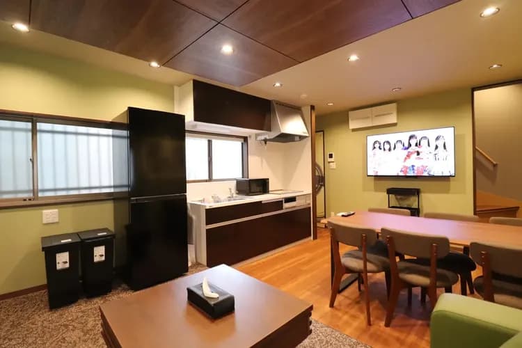 天下茶屋旅居｜獨棟民宿・3間臥室・現代風格療癒空間・直達關西機場-13