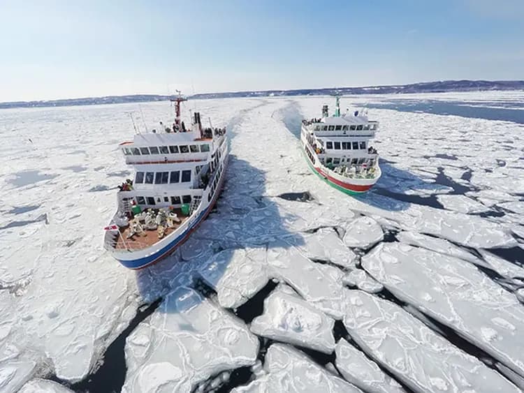 ITF旅展北海道｜冬季破冰船.冰上活動四合一.旭山動物園.銀河流星瀑布.北見狐狸村.溫泉美食五日