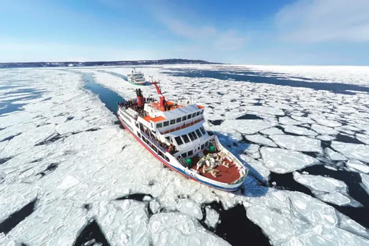 北海道秘境道東～網走流冰船、阿寒雪樂園、童話小樽運河、三大蟹溫泉香五日
