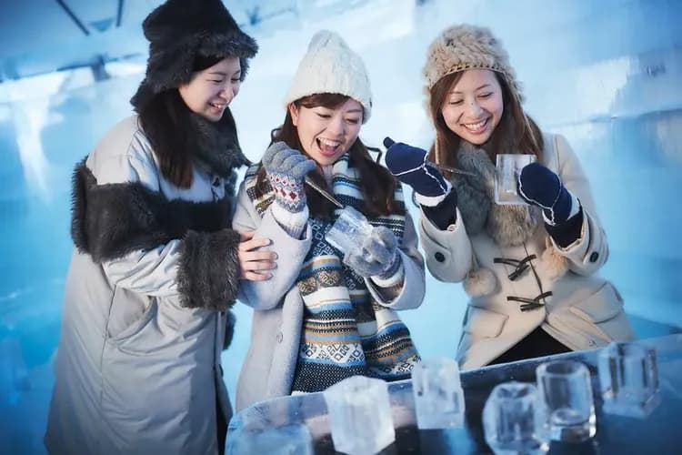 然別湖ICE BAR(冰杯DIY、水果酒)