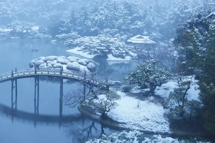 冬-四國名園名景