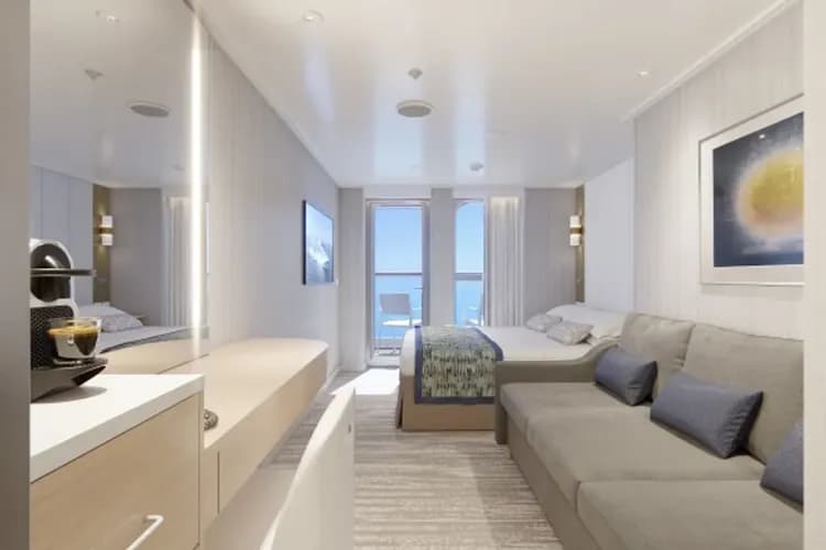 陽台艙-入住豪華陽台房