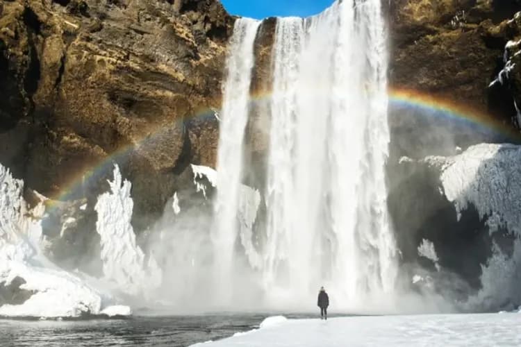 斯科加爾瀑布-冰島南部觀光