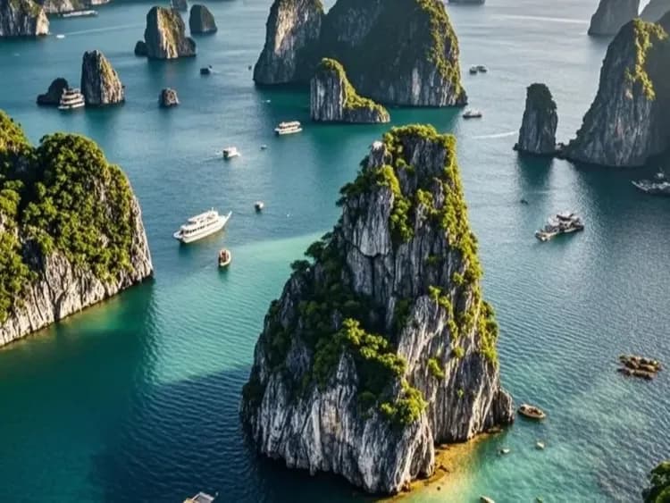 下龍灣(海上桂林；聯合國世界遺產目錄)