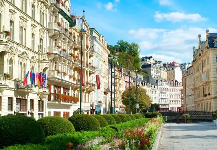 捷克 溫泉小鎮 卡羅維瓦利