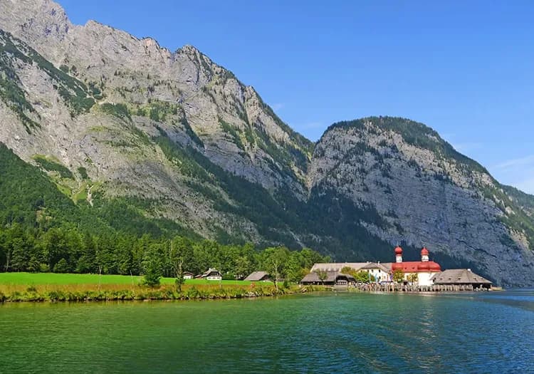 德國旅遊景點最美湖泊國王湖