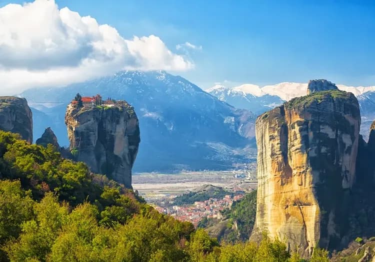 天空之城 邁泰奧拉 Meteora