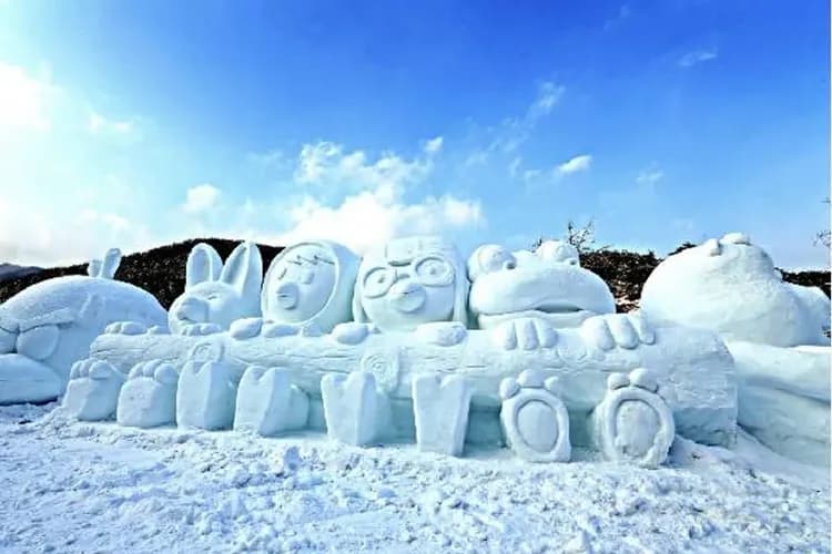 七甲山冰柱節噴泉慶典(含雪盆+烤栗子)