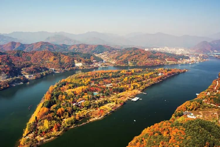 加平南怡島：韓劇《冬季戀歌》拍攝場景