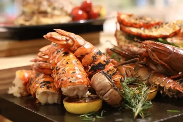 濟州神話世界【藍鼎廳】海鮮百匯自助晚餐-神話世界藍鼎廳：海鮮百匯自助餐