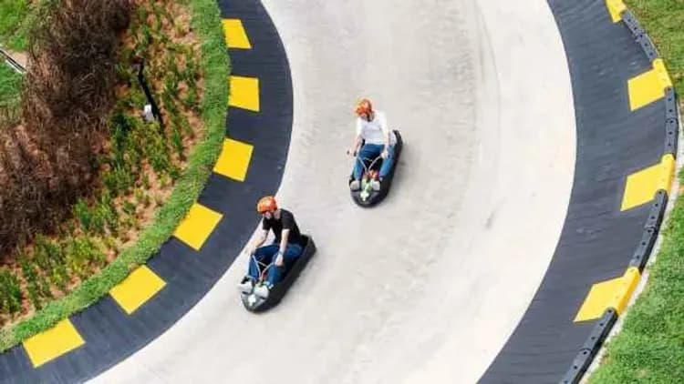 天際斜坡滑車+空中吊椅