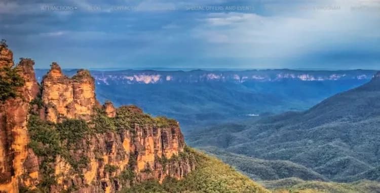 藍山國家公園(鍊纜車、觀景纜車、三姐妹岩、回音角)