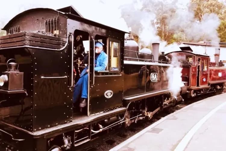 普芬古董蒸汽火車