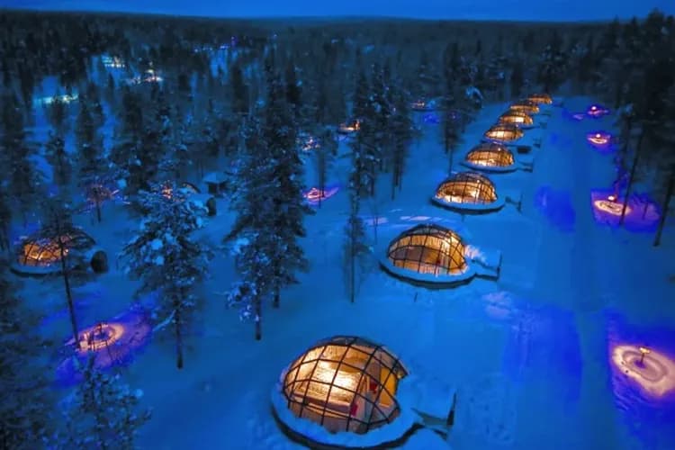 Kakslauttanen Arctic Resort(授權官網使用)-芬蘭玻璃極光屋(乙晚)