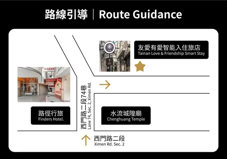 台南友愛有愛智能入住旅店-7