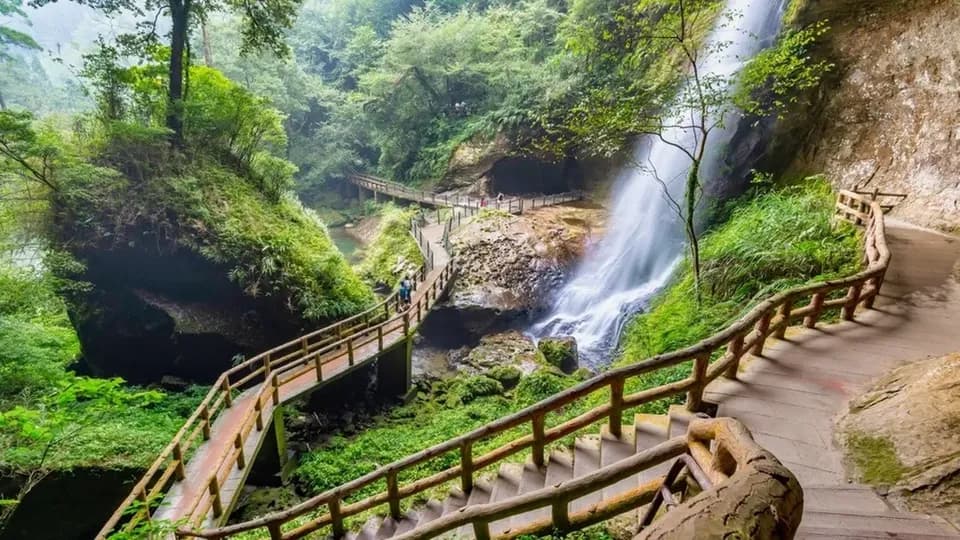 【高鐵假期】 南投杉林溪．忘憂森林．松瀧岩瀑布一日遊-1