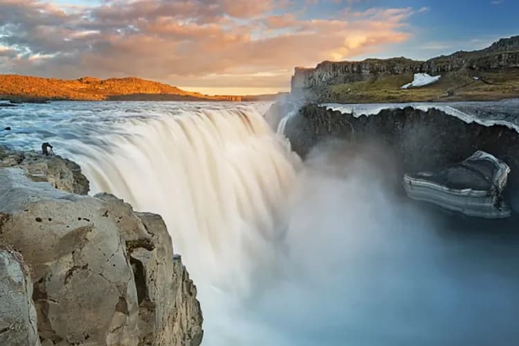 黛提瀑布 Dettifoss waterfall-冰島－鑽石圈之旅