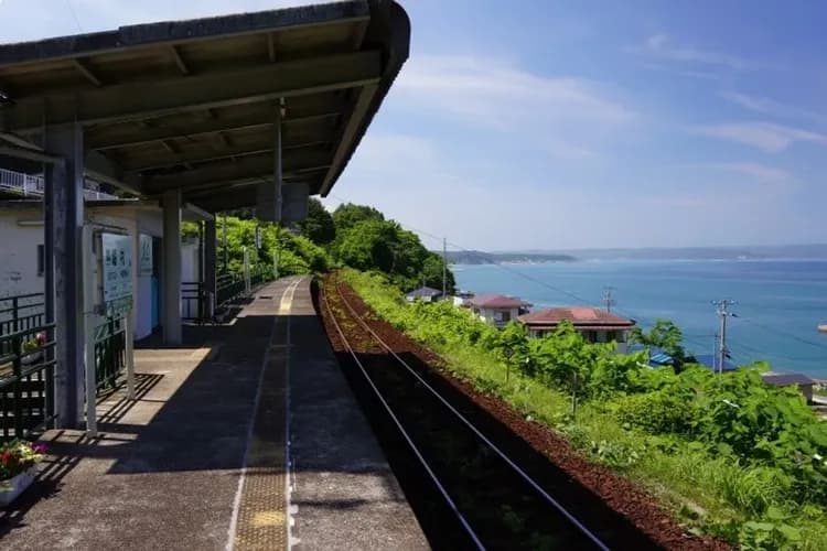 三陸鐵道-三陸濱海鐵道、品嚐海鮮瓶丼