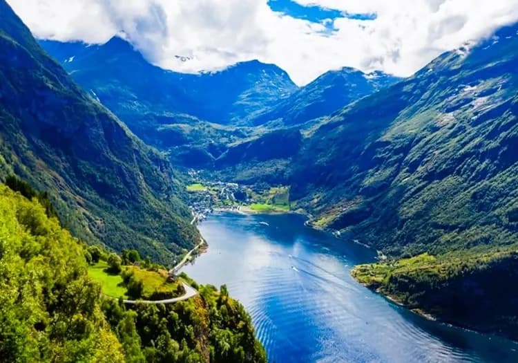北歐旅遊,挪威峽灣之旅,蓋倫格峽灣,挪威之眼,蓋倫格峽灣遊船