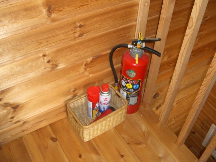 Fire extinguisher / emergency equipment