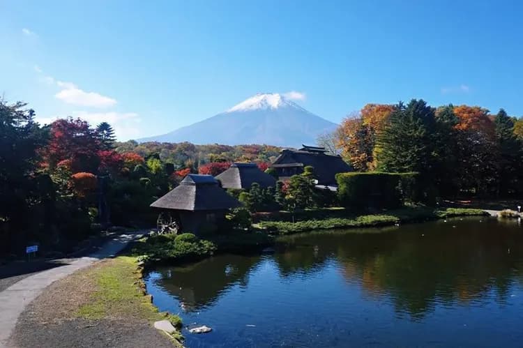 忍野八海(富士山美景)