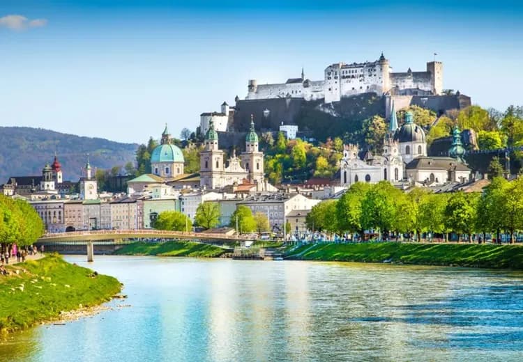 奧地利景點推薦, 莫札特故鄉薩爾斯堡老城