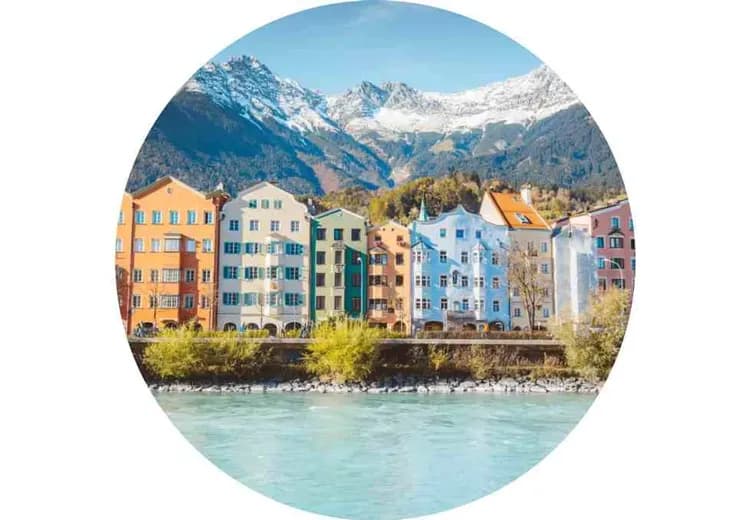 茵茲布魯克河景