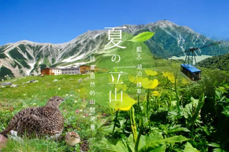 立山黑部阿爾卑斯山脈路線