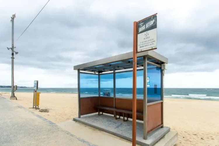 江陵BTS海邊巴士站(Kpop朝聖地)